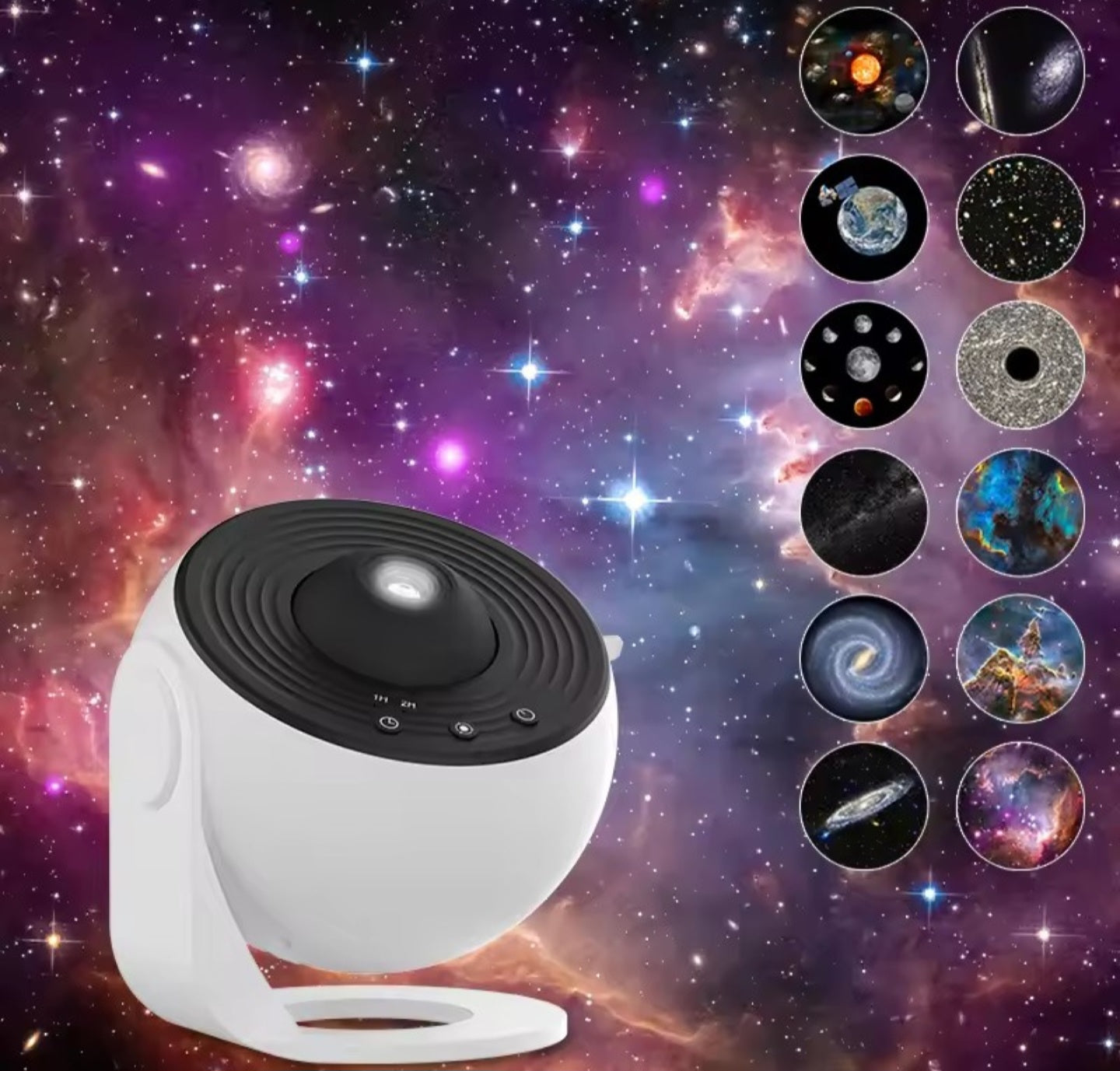 Lámpara Proyectora Galaxia – Ambiente Mágico